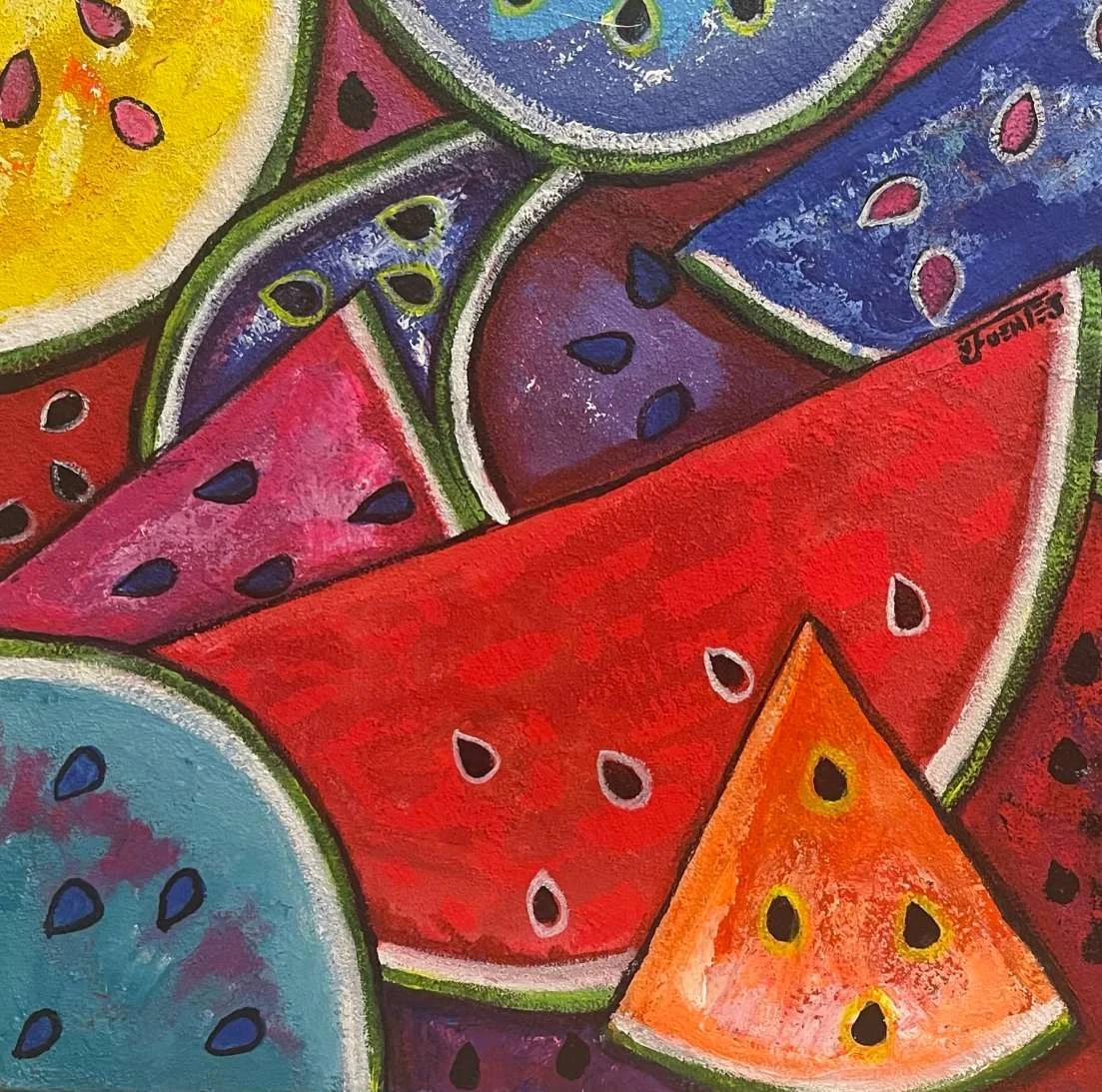 Abstract colorful shapes