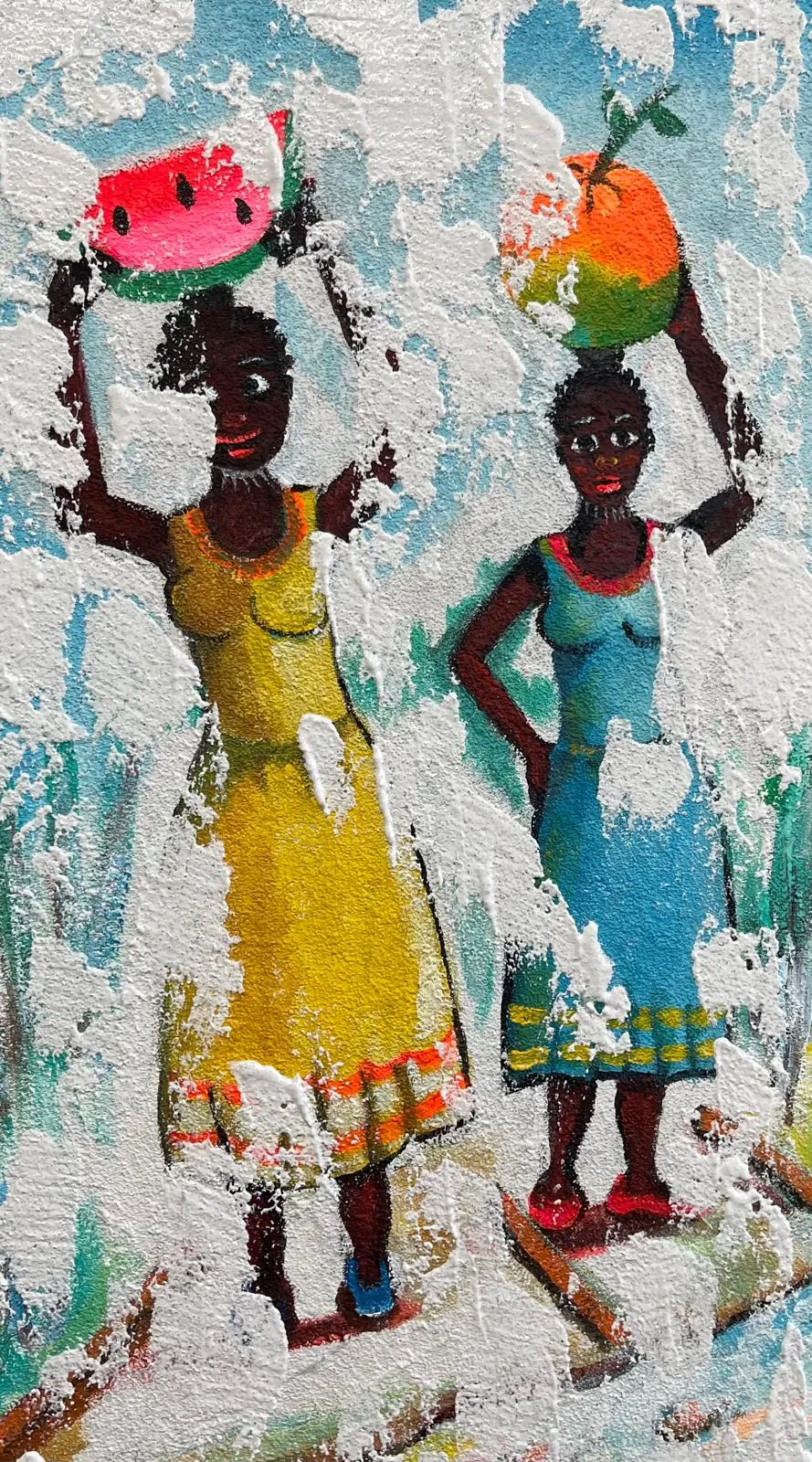 Fruit vendors at market