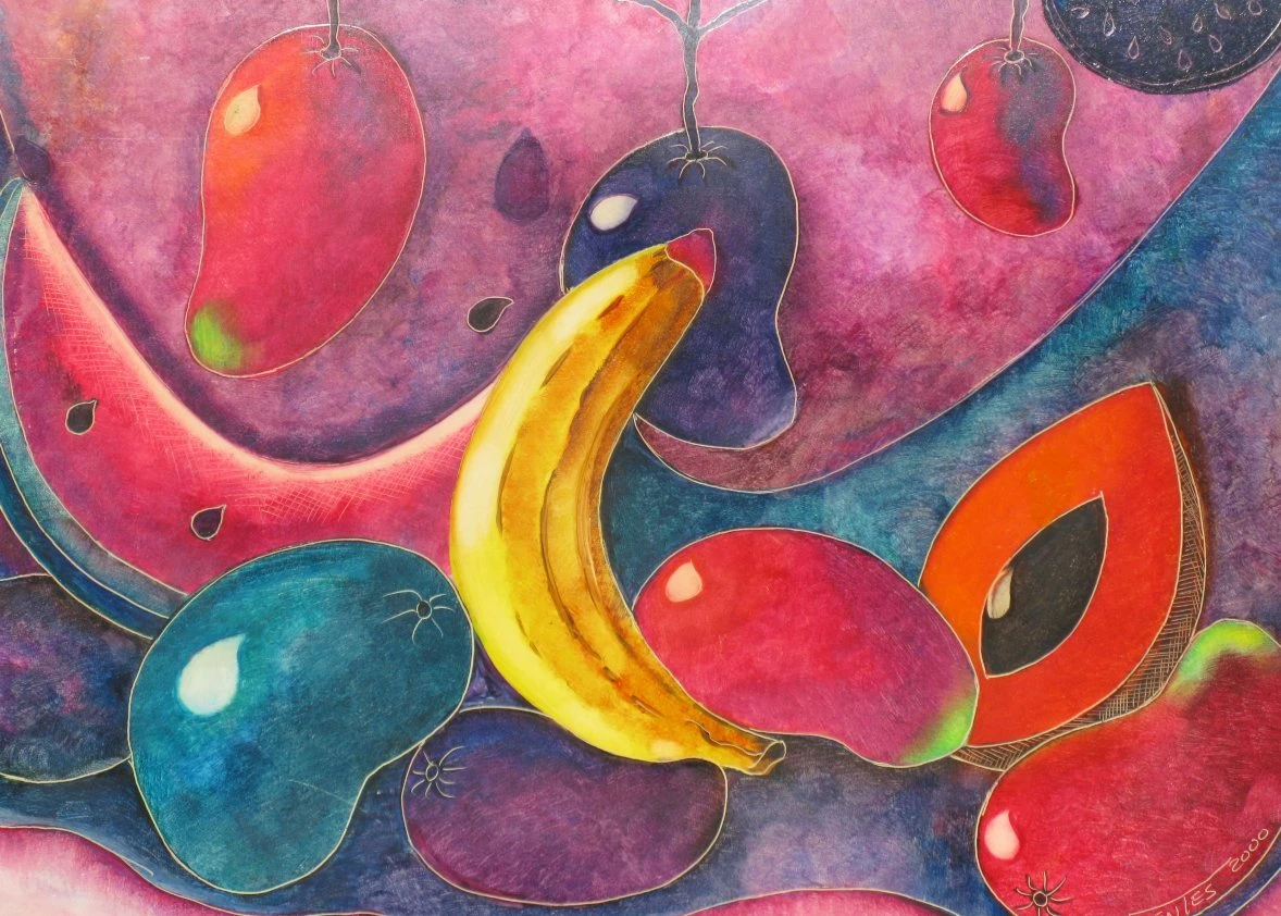 Still life with fruit